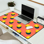 BALLS Tennis - clay court - pattern Desk Mat Gallery Image 2