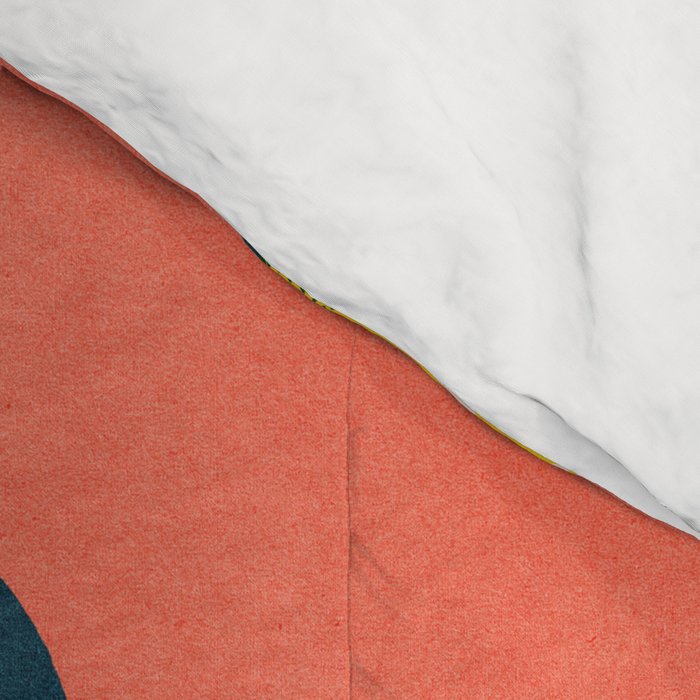 BALLS Tennis - clay court - pattern Comforter Gallery Image 4
