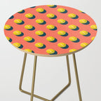 BALLS Tennis - clay court - pattern Side Table Gallery Image 2
