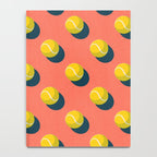 BALLS Tennis - clay court - pattern Notebook Gallery Image 4