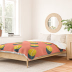 BALLS Tennis - clay court - pattern Duvet Cover Gallery Image 2