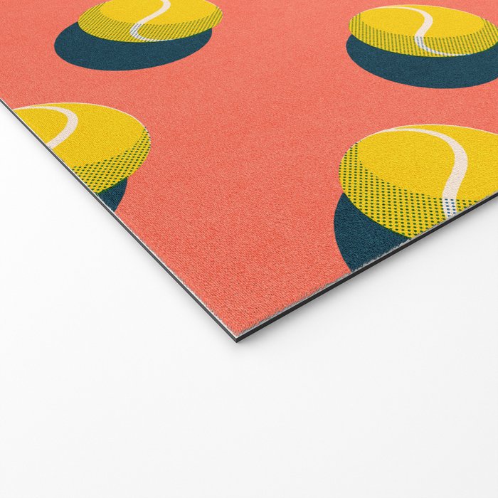 BALLS Tennis - clay court - pattern Welcome Mat Gallery Image 2