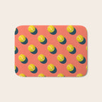 BALLS Tennis - clay court - pattern Bath Mat Gallery Image 1