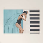Relaxation by the Pool Welcome Mat Gallery Image 1