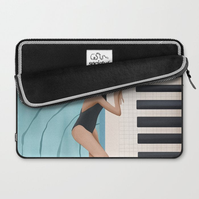 Relaxation by the Pool Laptop Sleeve Gallery Image 2