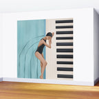 Relaxation by the Pool Wall Mural Gallery Image 2