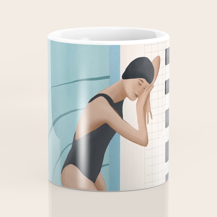 Relaxation by the Pool Coffee Mug Gallery Image 4