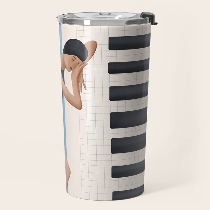 Relaxation by the Pool Travel Mug Gallery Image 2