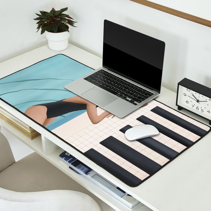 Relaxation by the Pool Desk Mat Gallery Image 2