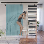 Relaxation by the Pool Wall Mural Gallery Image 1