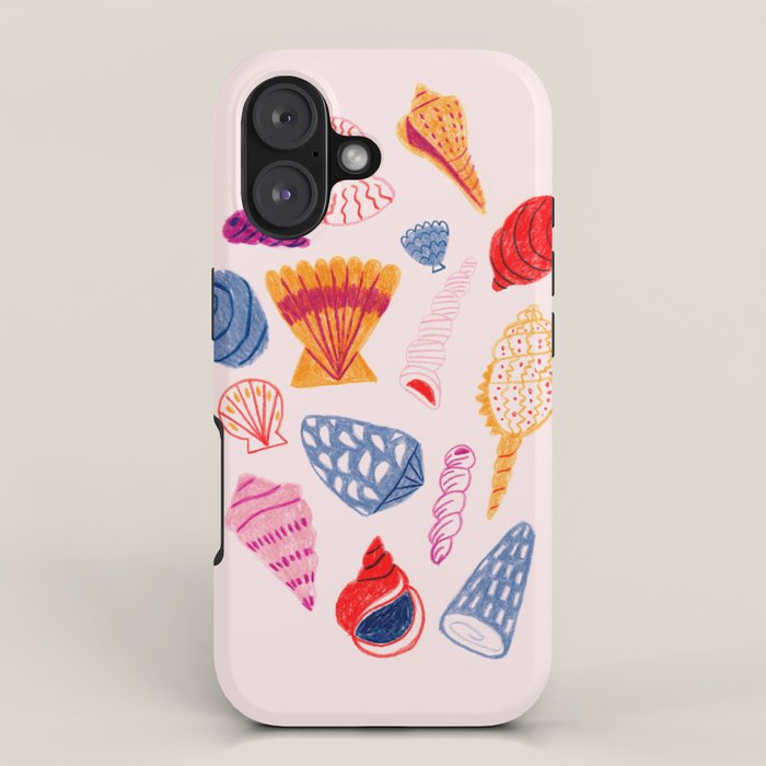 Tropical Seashells iPhone Case Gallery Image 1