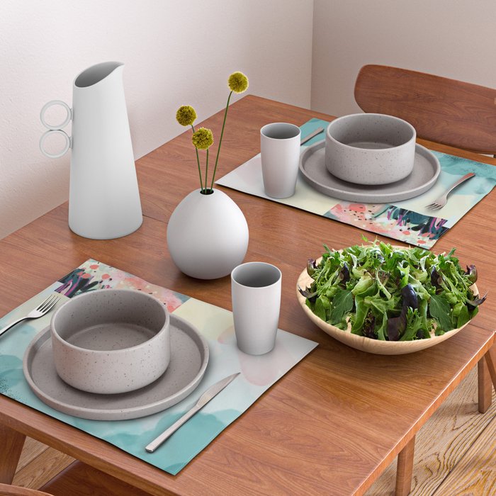 spring landscape Placemat Gallery Image 2