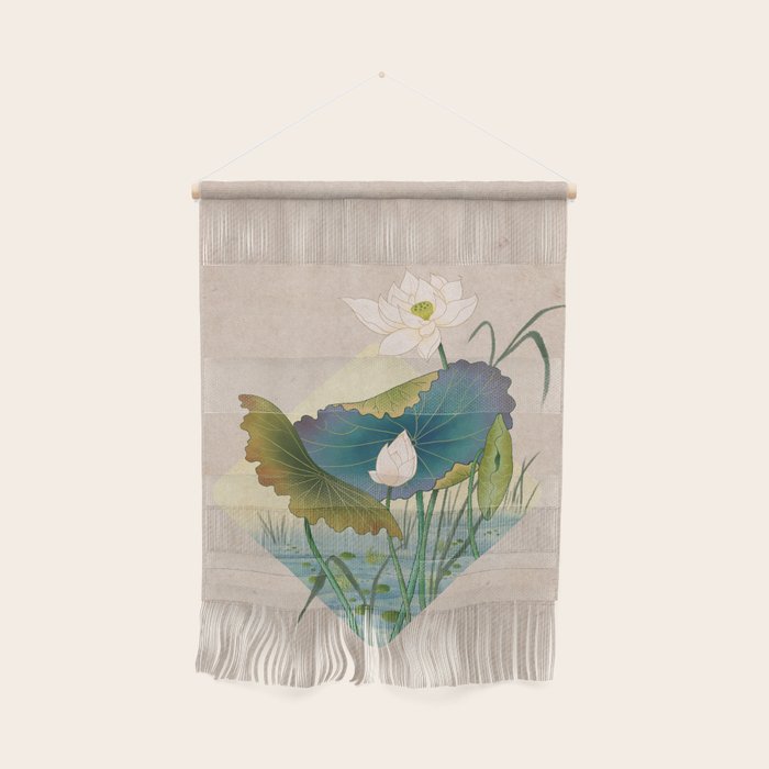lotursflowers C : Minhwa-Korean traditional/folk art Wall Hanging Gallery Image 1