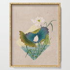 lotursflowers C : Minhwa-Korean traditional/folk art Serving Tray Gallery Image 1