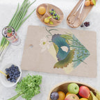 lotursflowers C : Minhwa-Korean traditional/folk art Cutting Board Gallery Image 2