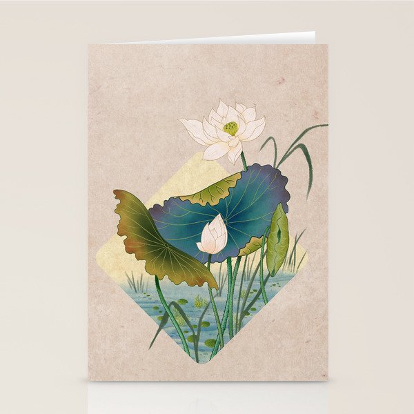 lotursflowers C : Minhwa-Korean traditional/folk art Stationery Card Gallery Image 1