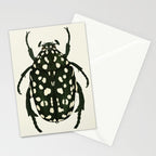 green beetle insect Stationery Card Gallery Image 2