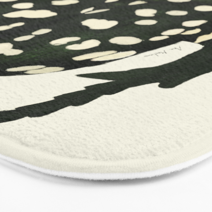 green beetle insect Bath Mat Gallery Image 3