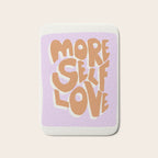More Self Love | Red Bath Mat Gallery Image 1