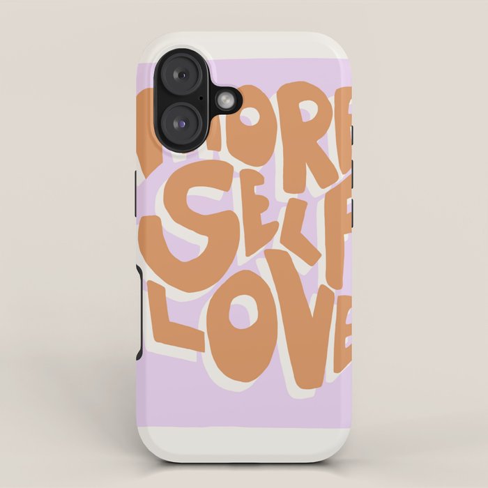 More Self Love | Red iPhone Case Gallery Image 1