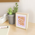 More Self Love | Red Mini Art Print Gallery Image 2