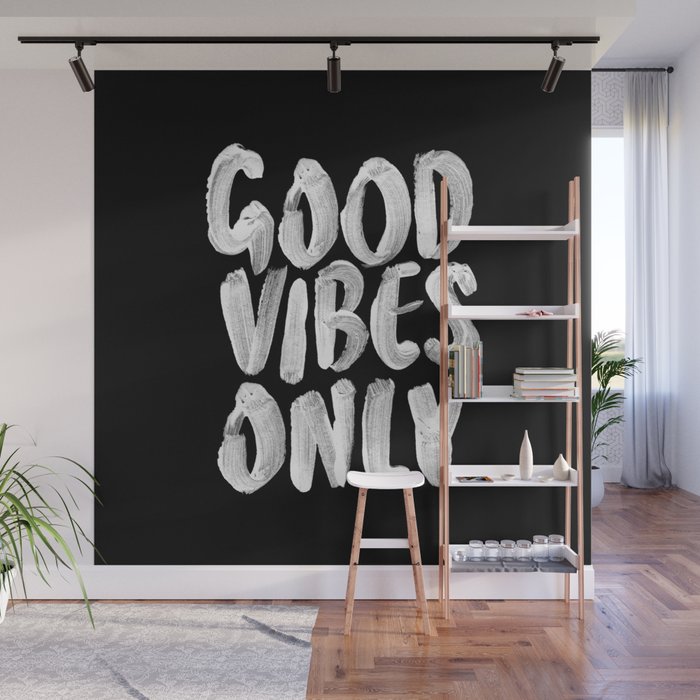 Good Vibes Only Wall Mural Gallery Image 1