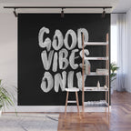 Good Vibes Only Wall Mural Gallery Image 1