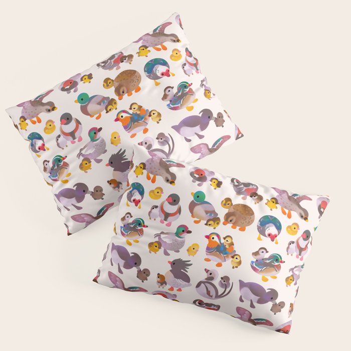 Duck and Duckling Pillow Sham Gallery Image 1