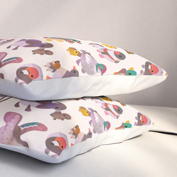 Duck and Duckling Pillow Sham Gallery Image 3