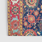 Kelleh Northwest Persian Azerbaijan Floral Carpet Print Poster Gallery Image 3