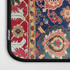 Kelleh Northwest Persian Azerbaijan Floral Carpet Print Laptop Sleeve Gallery Image 3