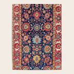 Kelleh Northwest Persian Azerbaijan Floral Carpet Print Poster Gallery Image 4