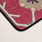 Kelleh Northwest Persian Azerbaijan Floral Carpet Print Desk Mat Gallery Image 4