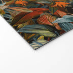 Tropical Night Garden Multicolor Welcome Mat Gallery Image 2