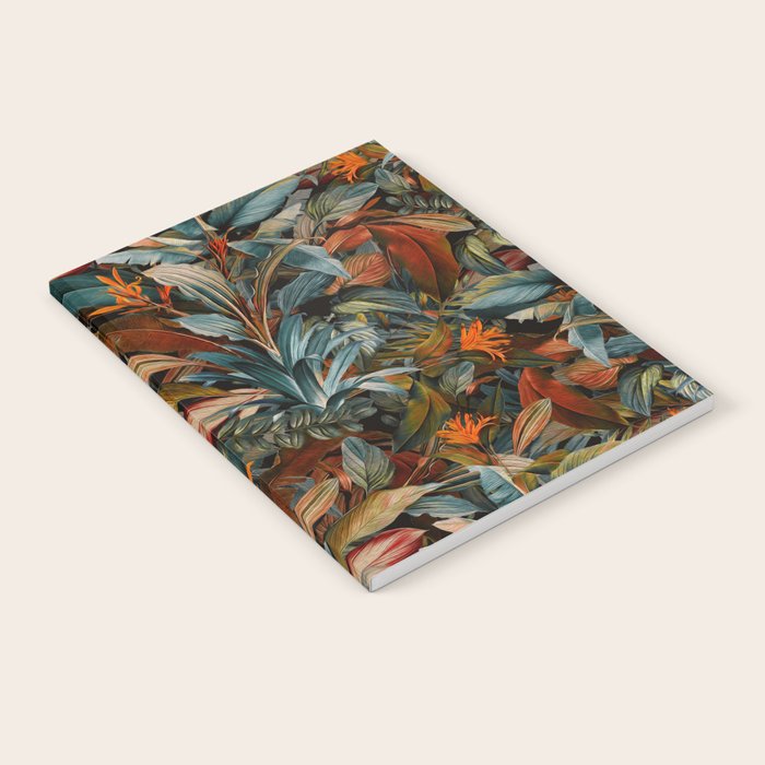 Tropical Night Garden Multicolor Notebook Gallery Image 2