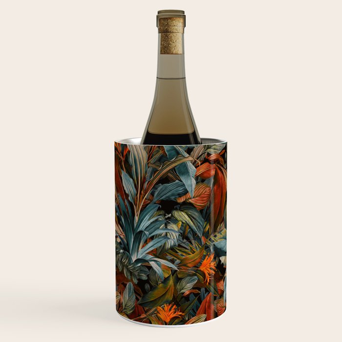 Tropical Night Garden Multicolor Wine Chiller Gallery Image 3