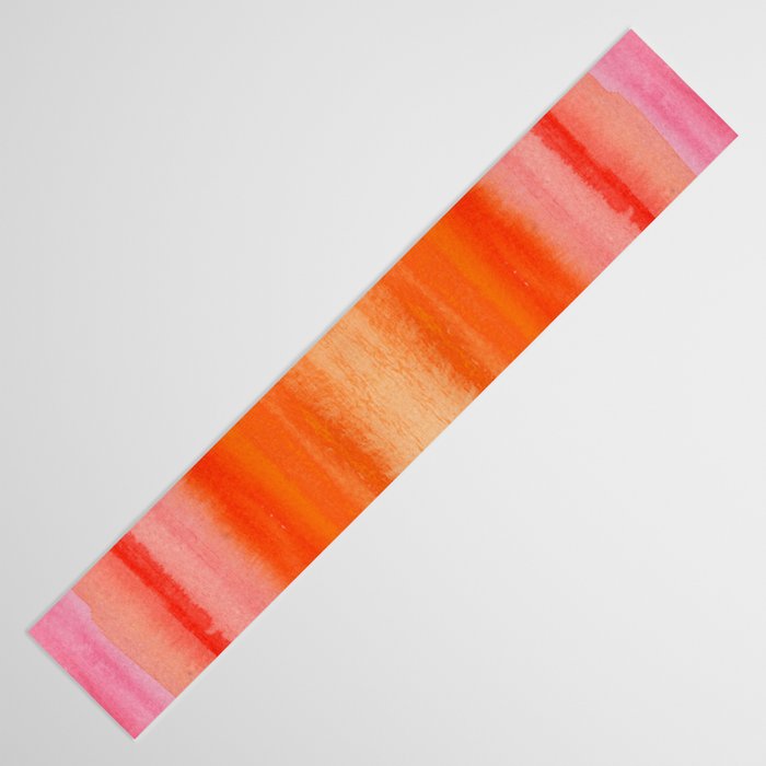 Watercolor Sunset Sky Table Runner Gallery Image 3