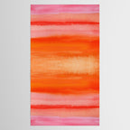 Watercolor Sunset Sky Tablecloth Gallery Image 2