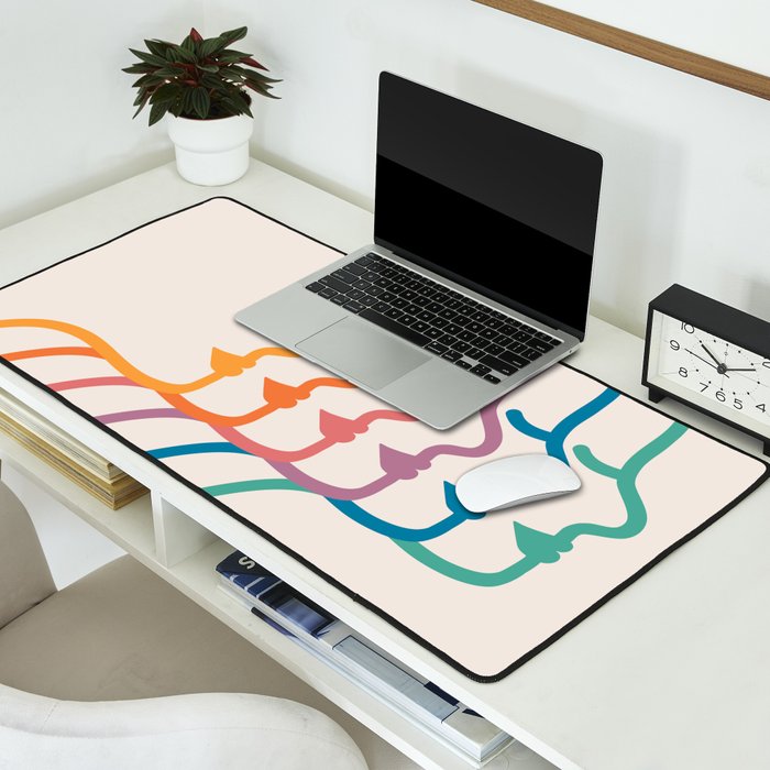 Boca Silhouettes Desk Mat Gallery Image 2