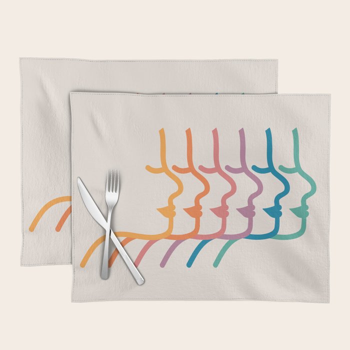 Boca Silhouettes Placemat Gallery Image 1
