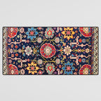 Shirvan Caucasian Afshan Antique Rug Print Desk Mat Gallery Image 3