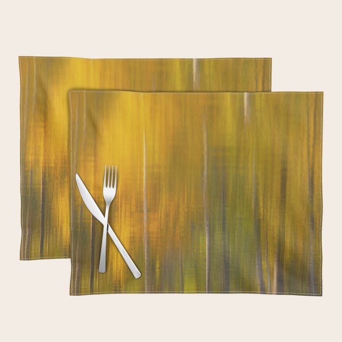 Reflection autumn  colors Placemat Gallery Image 1