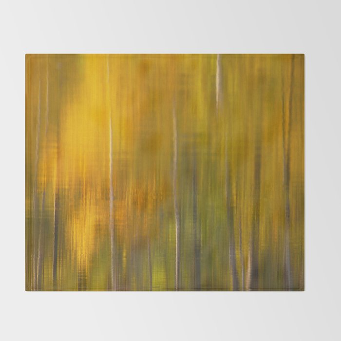 Reflection autumn  colors Throw Blanket Gallery Image 2