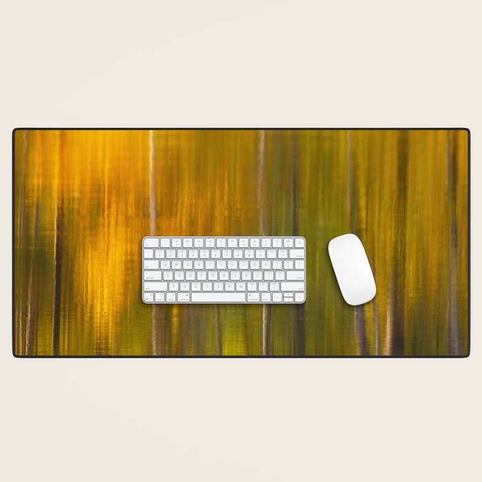 Reflection autumn  colors Desk Mat Gallery Image 1