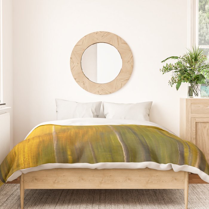 Reflection autumn  colors Duvet Cover Gallery Image 3