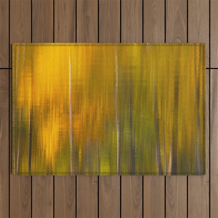 Reflection autumn  colors Outdoor Rug Gallery Image 1