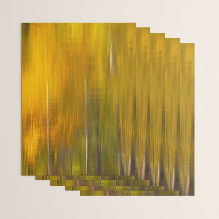 Reflection autumn  colors Wrapping Paper Gallery Image 3