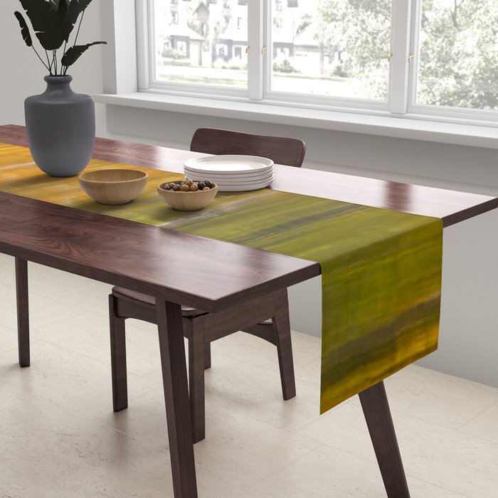 Reflection autumn  colors Table Runner Gallery Image 2
