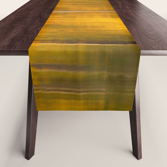 Reflection autumn  colors Table Runner Gallery Image 1