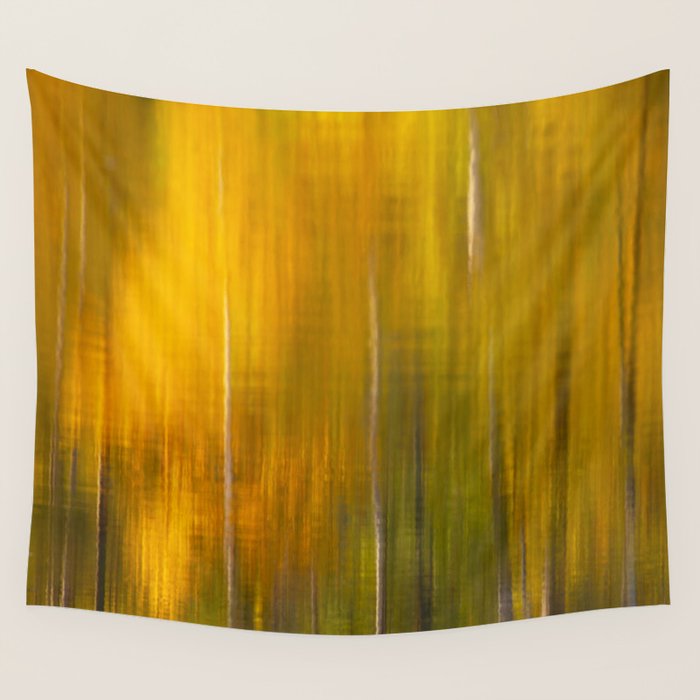 Reflection autumn  colors Wall Tapestry Gallery Image 4